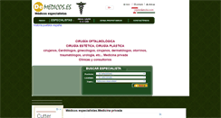 Desktop Screenshot of demedicos.es